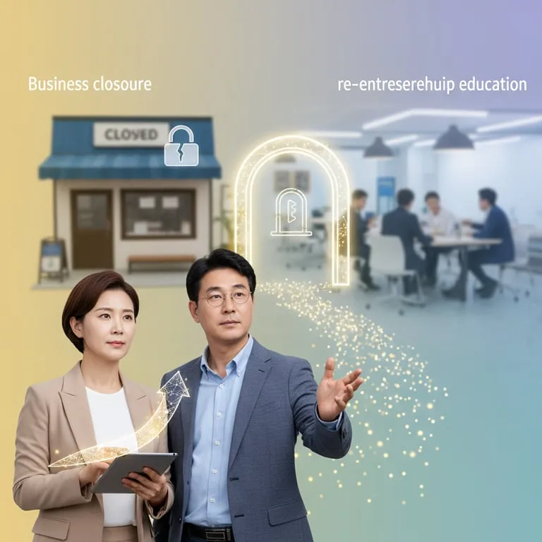 소상공인 희망리턴패키지 자부담 없는 폐업 지원금 및 재창업 교육 신청 방법과 자격 요건 정리