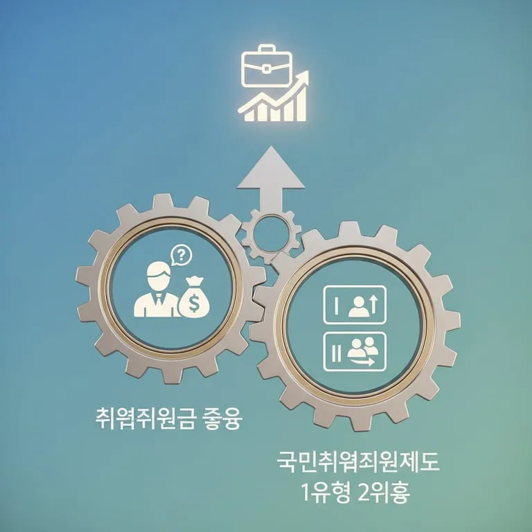 무직자 및 취업준비생을 위한 취업지원금 종류와 국민취업지원제도 1유형 2유형 차이점